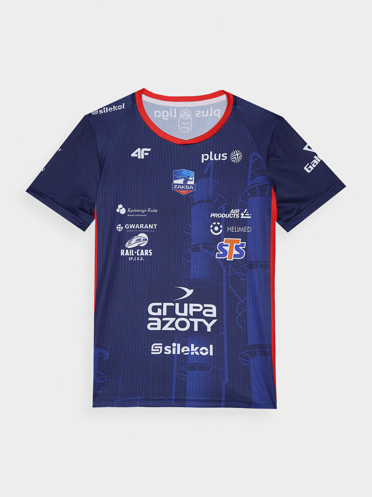 Koszulka replika wyjazdowa z sezonu 2023/24 dziecięca 4F x Grupa Azoty ZAKSA KK