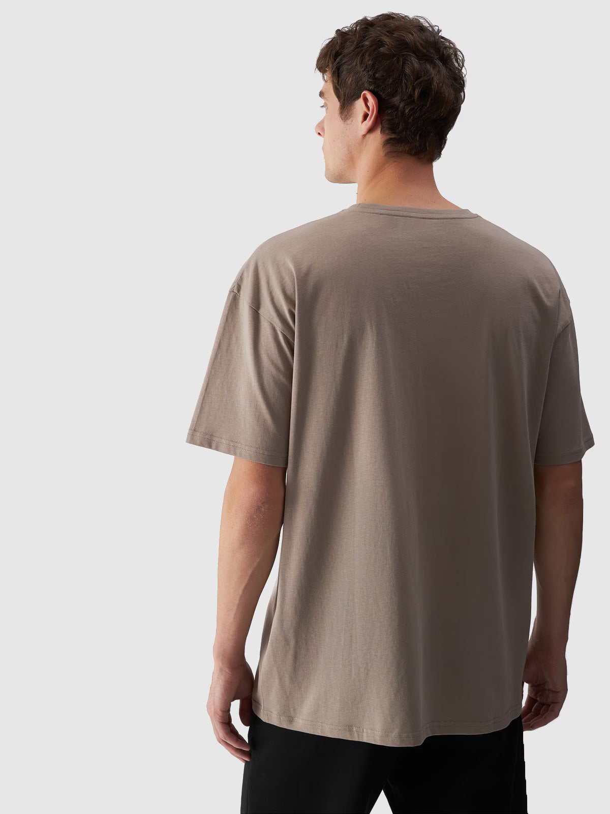 T-shirt oversize gładki uniseks