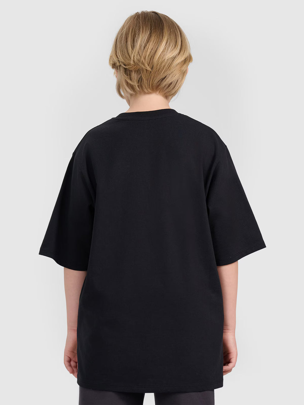 T-shirt oversize z nadrukiem chłopięcy