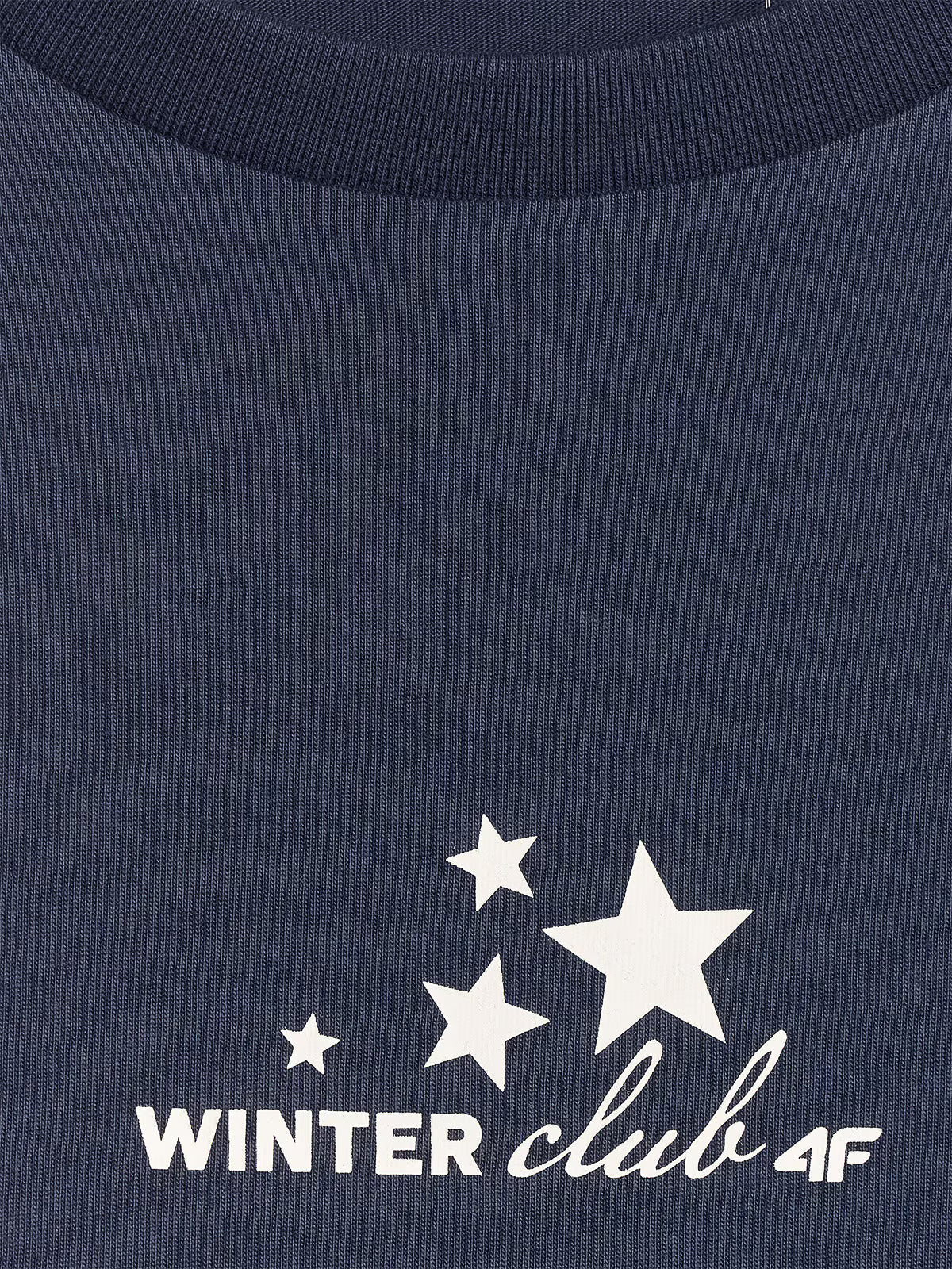 T-shirt oversize z nadrukiem damski