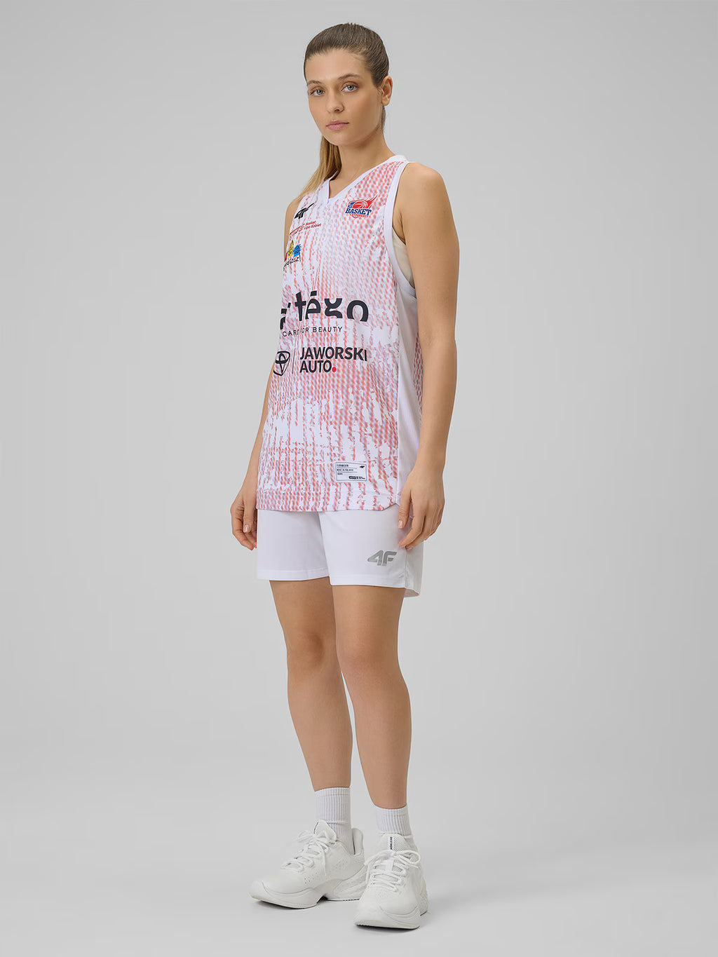 Koszulka meczowa replika wyjazdowa z sezonu 2025/26 damska 4F x KS Basket 25 Bydgoszcz