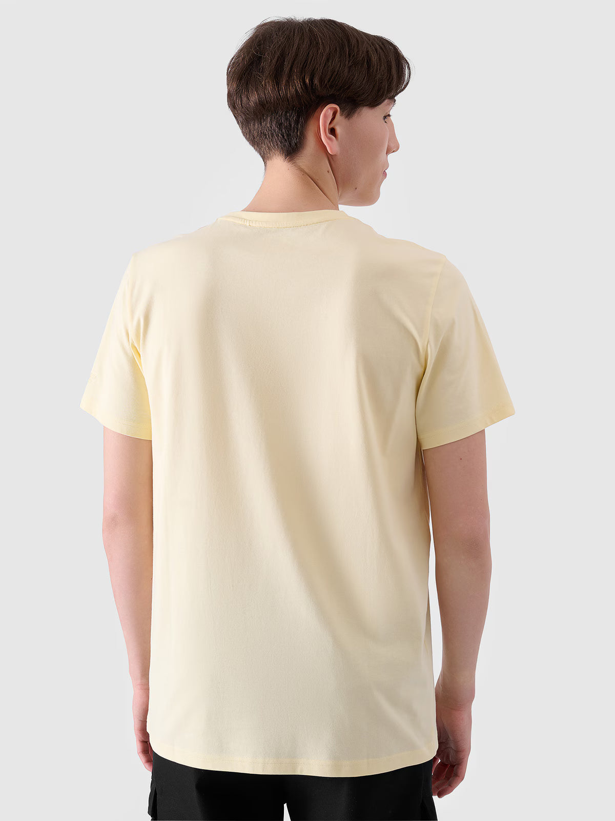T-shirt regular z nadrukiem męski
