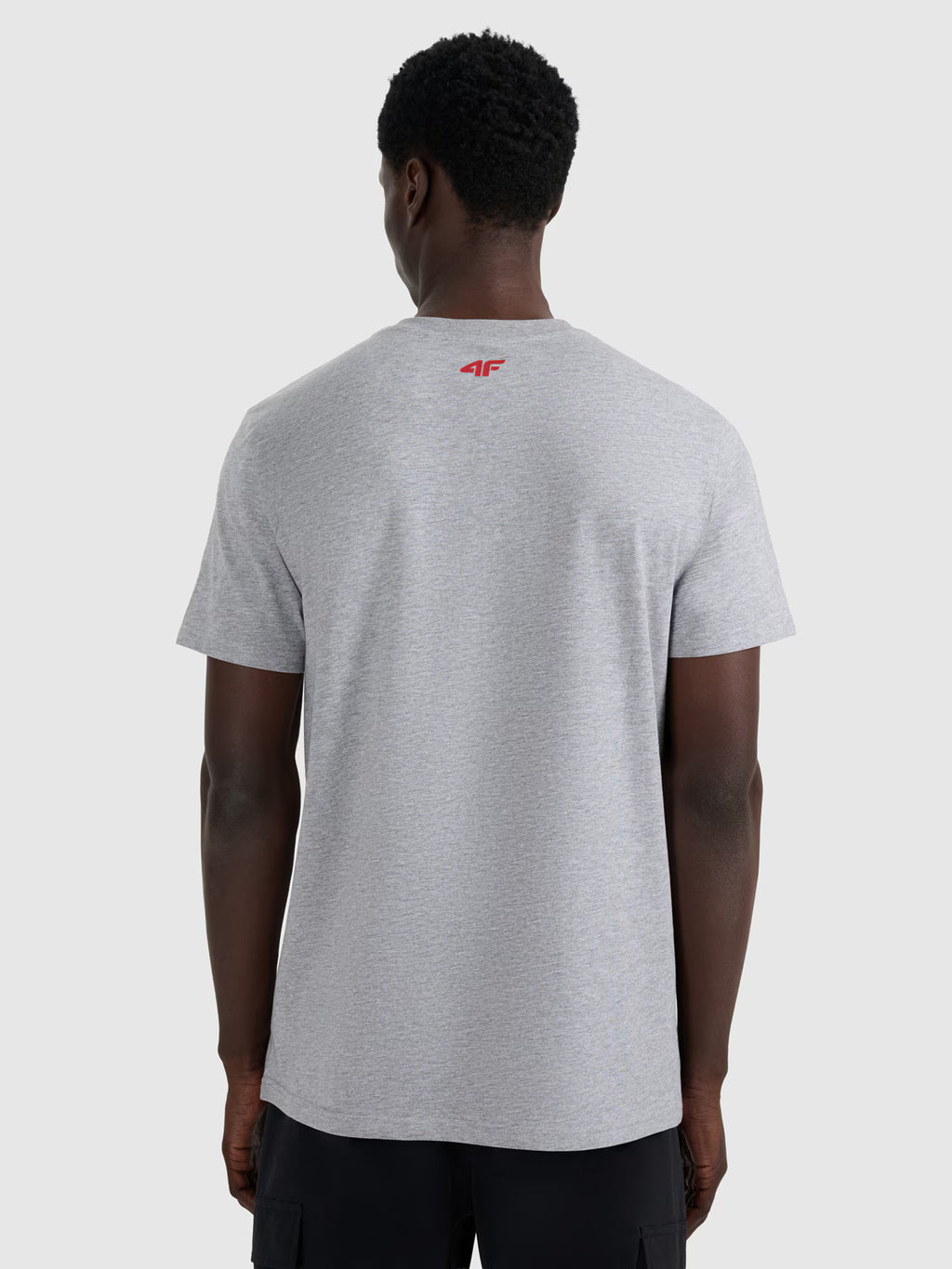 T-shirt regular z nadrukiem męski