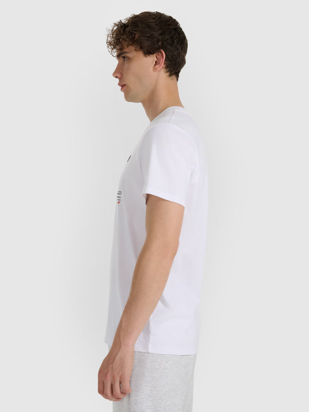 T-shirt regular z nadrukiem męski