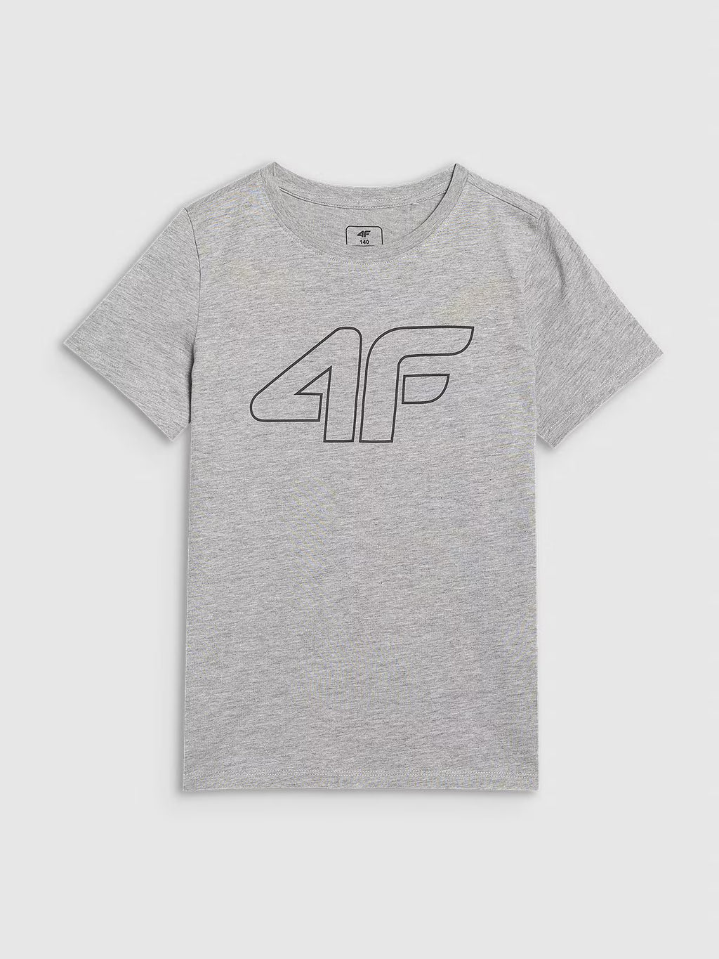 T-shirt oversize z nadrukiem dziewczęcy