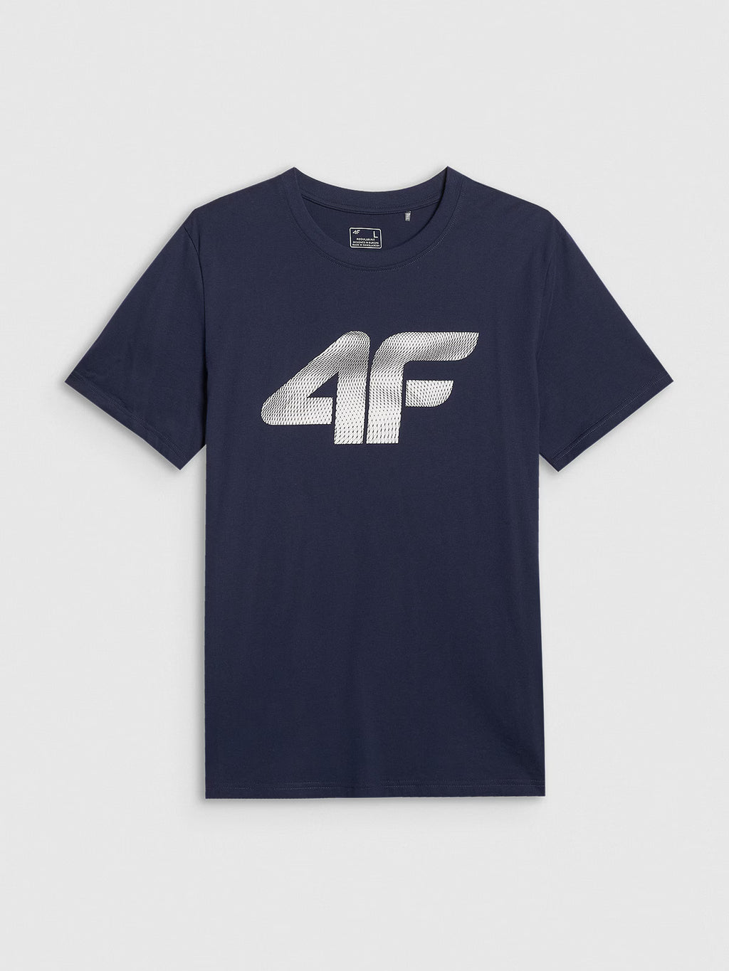 T-shirt regular z nadrukiem męski
