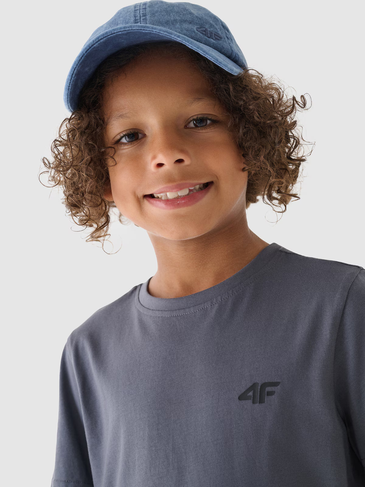 T-shirt gładki chłopięcy