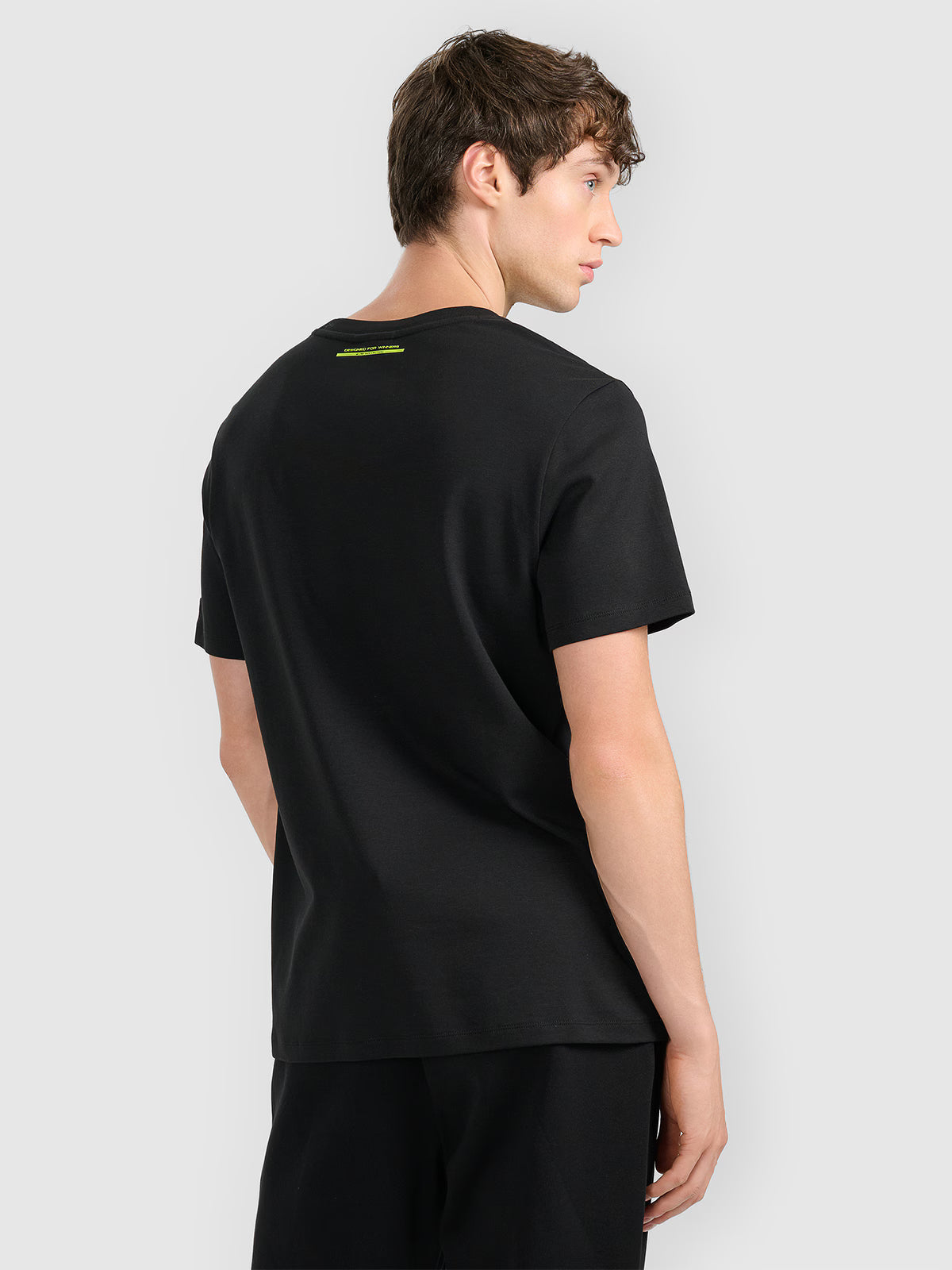 T-shirt regular z nadrukiem męski 4F x Robert Lewandowski