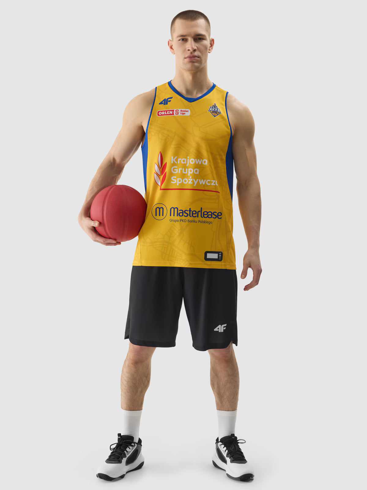 Koszulka meczowa replika domowa z sezonu 2023/24 męska 4F x Arka Gdynia