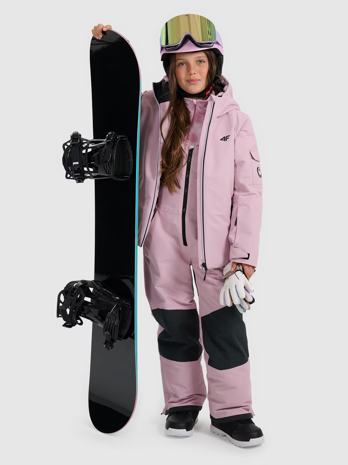 Spodnie snowboardowe membrana 10000 dziewczęce