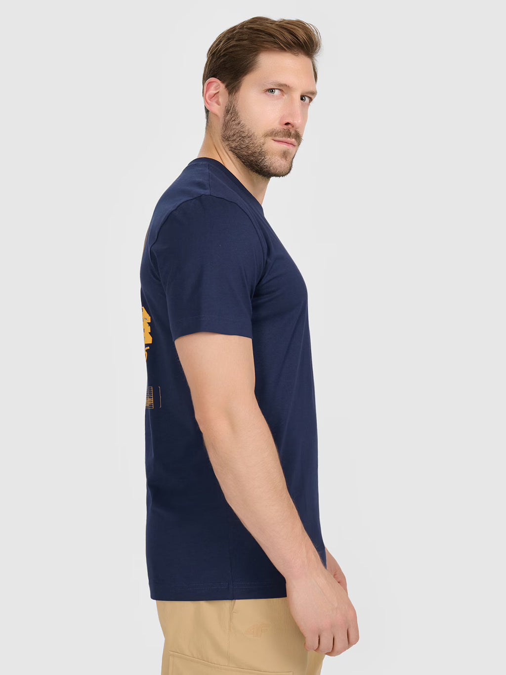 T-shirt regular z nadrukiem męski