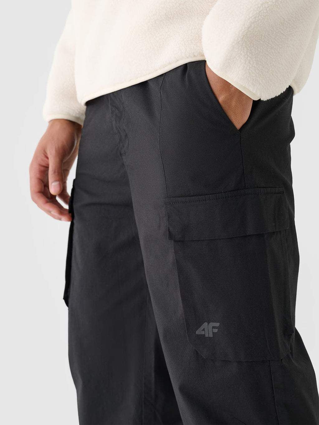 Spodnie casual cargo męskie