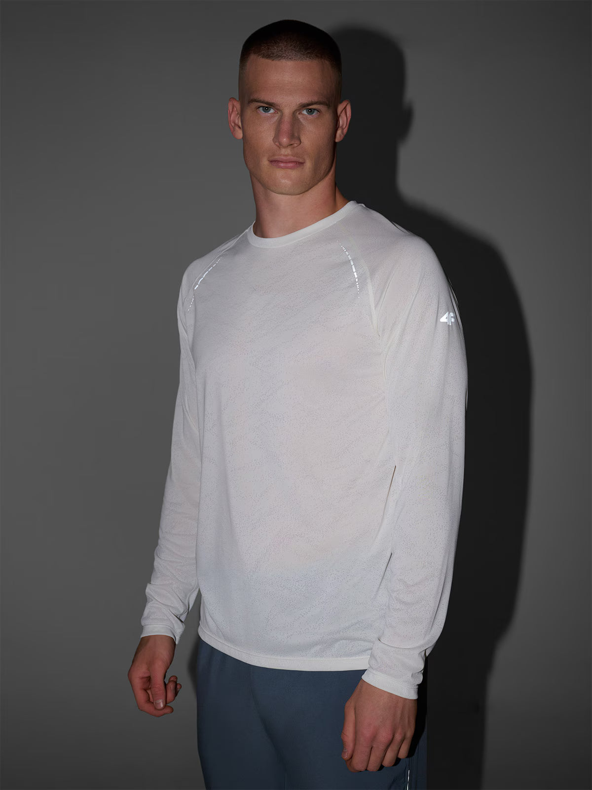 Longsleeve do biegania szybkoschnący męski