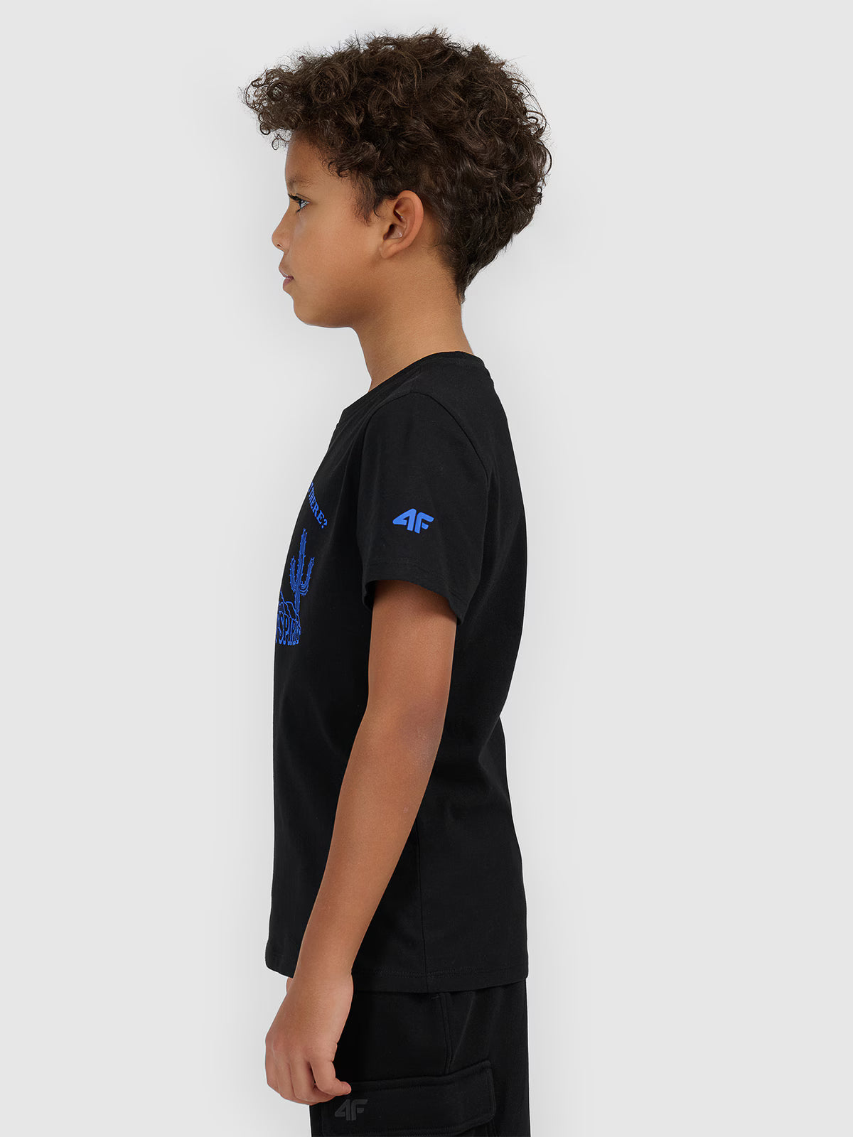 T-shirt regular z nadrukiem chłopięcy