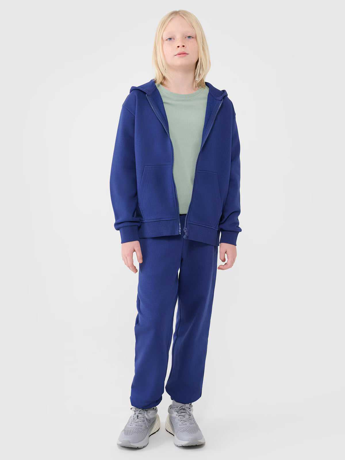 T-shirt oversize gładki chłopięcy