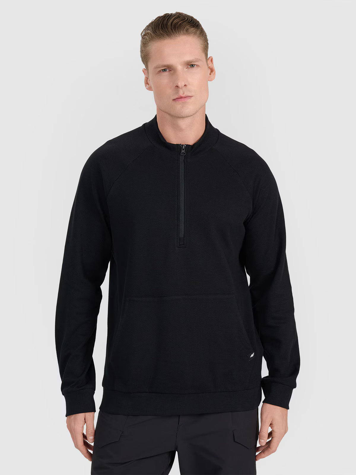 Bluza dresowa nierozpinana bez kaptura męska