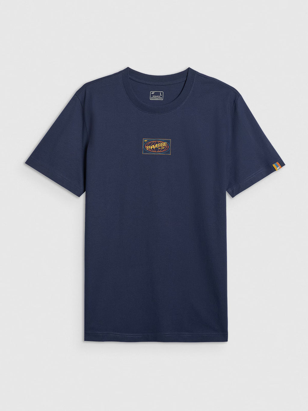 T-shirt regular z nadrukiem męski