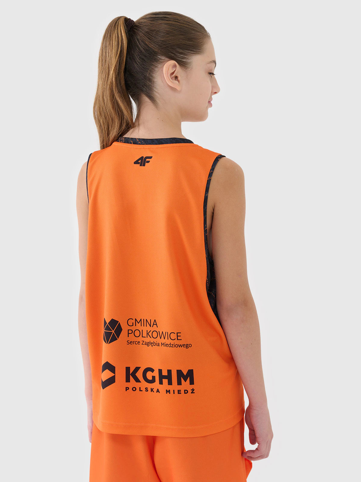 Koszulka meczowa replika domowa z sezonu 2024/25 dziecięca 4F x MKS Polkowice