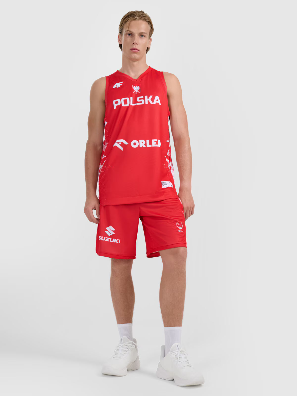 Koszulka reprezentacyjna z możliwością personalizacji męska 4F x PZKOSZ