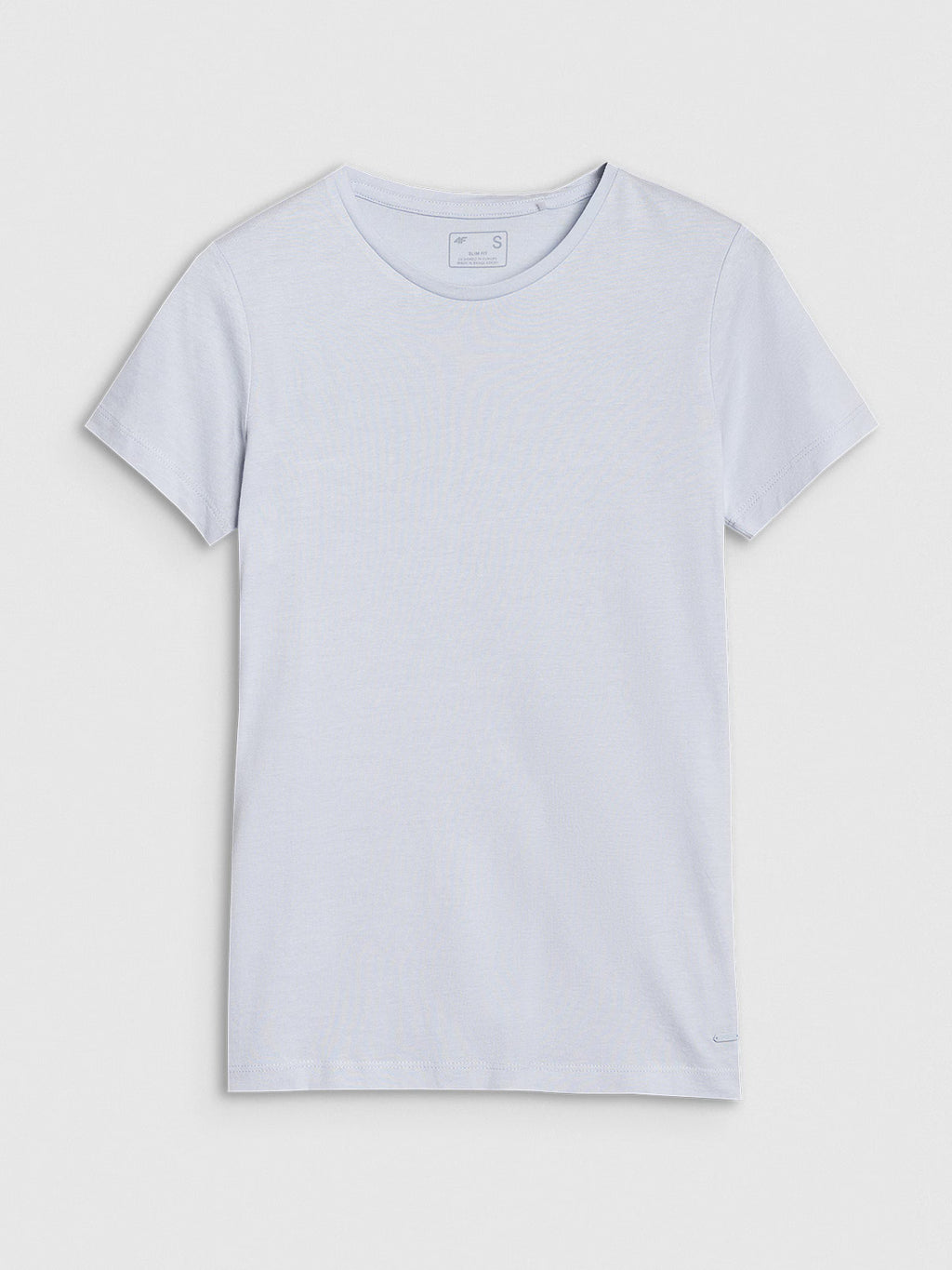 T-shirt slim z modalem damski