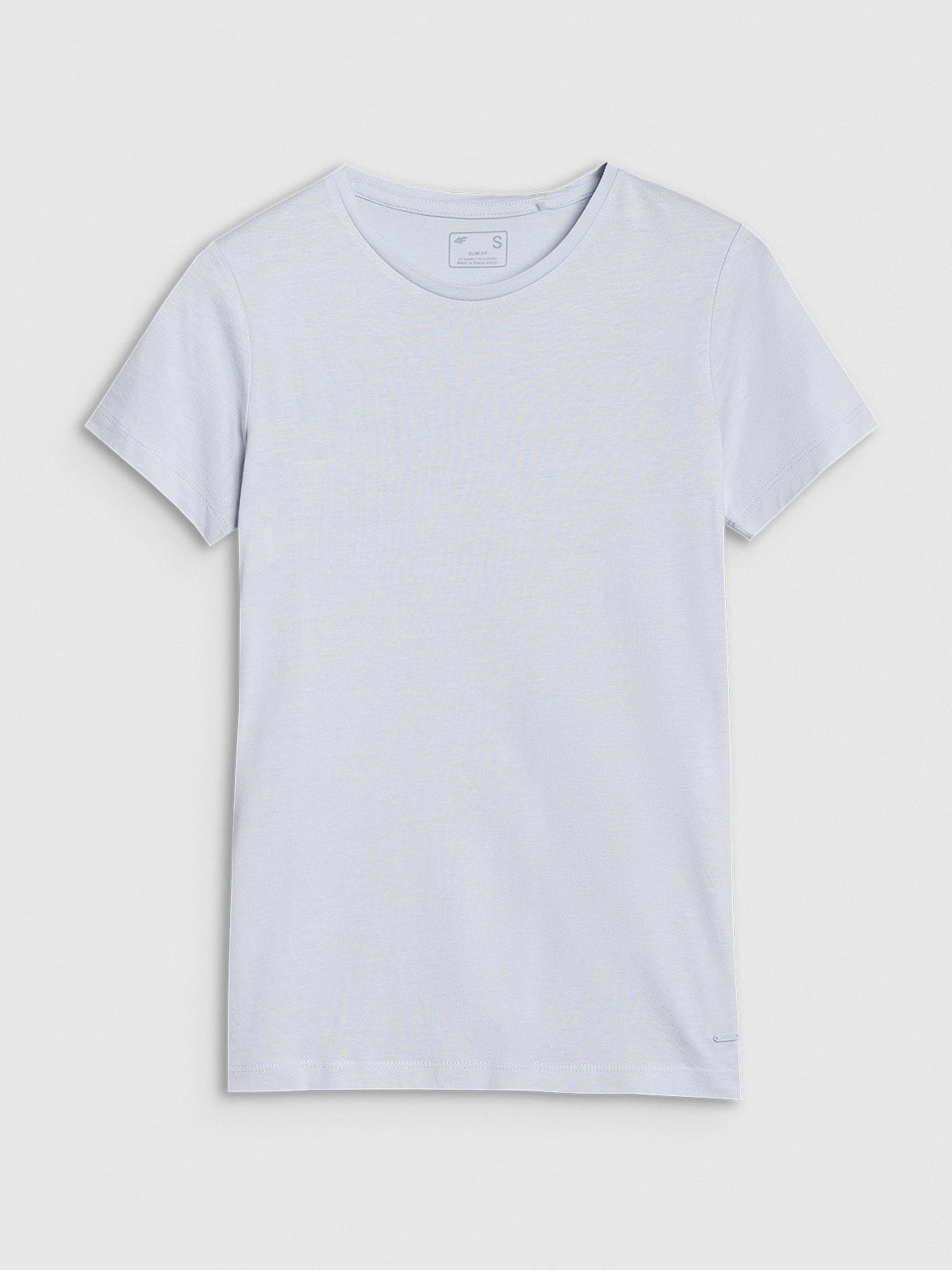 T-shirt slim z modalem damski