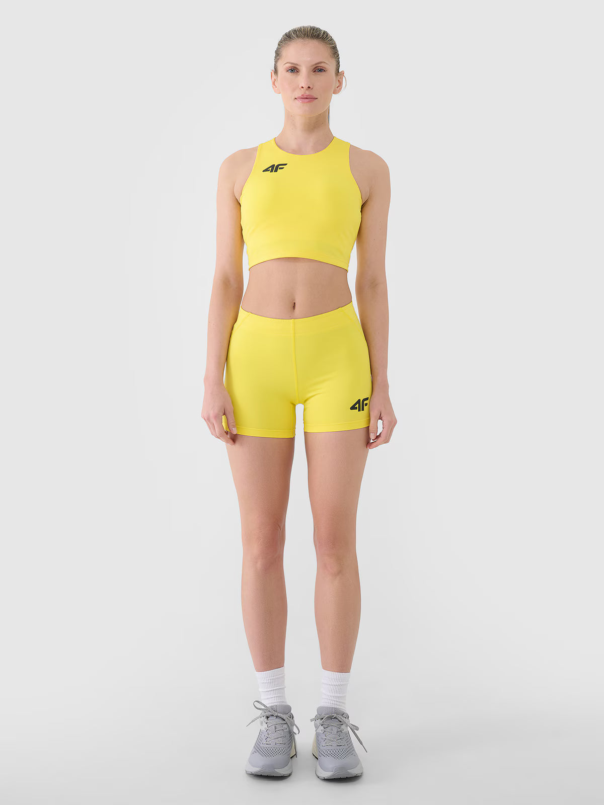 Legginsy krótkie treningowe damskie