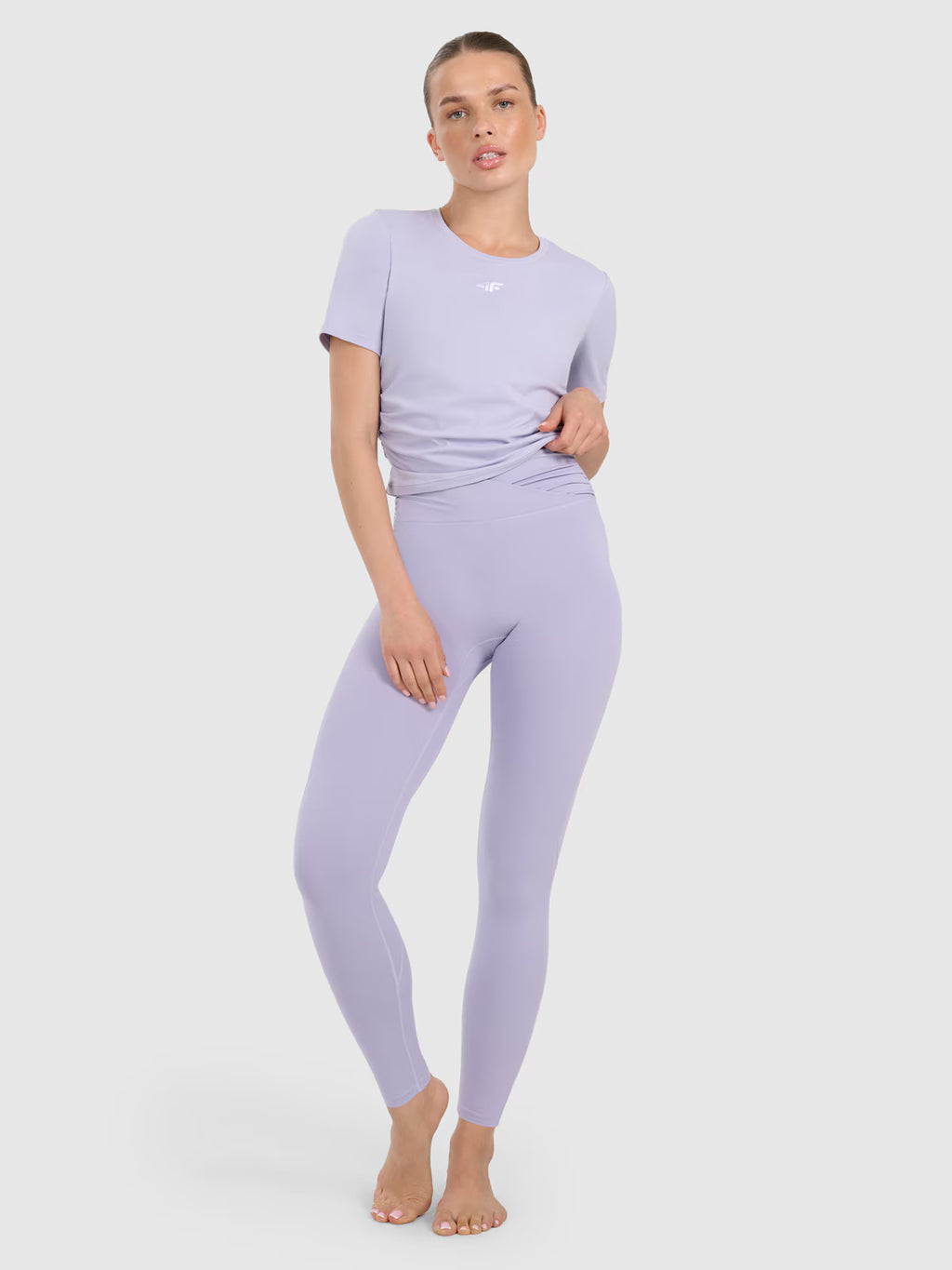Legginsy do jogi i pilatesu szybkoschnące damskie
