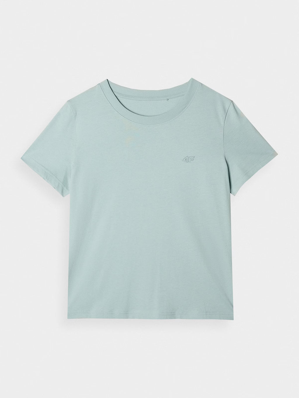 T-shirt regular gładki damski