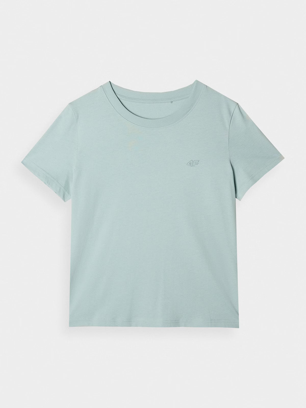 T-shirt regular gładki damski