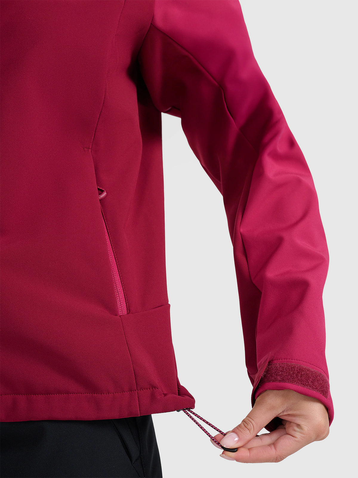 Kurtka softshell wiatroodporna membrana 8000 damska
