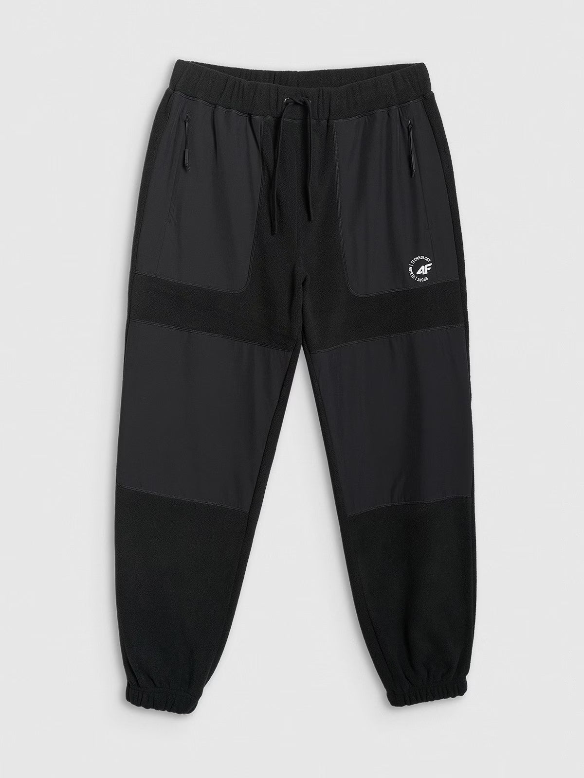 Spodnie polarowe joggery męskie