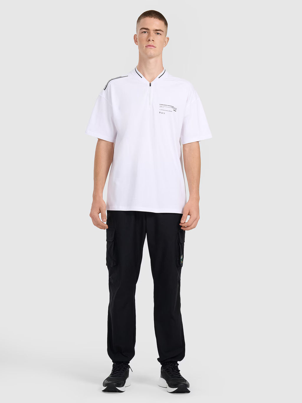 Koszulka polo oversize męska