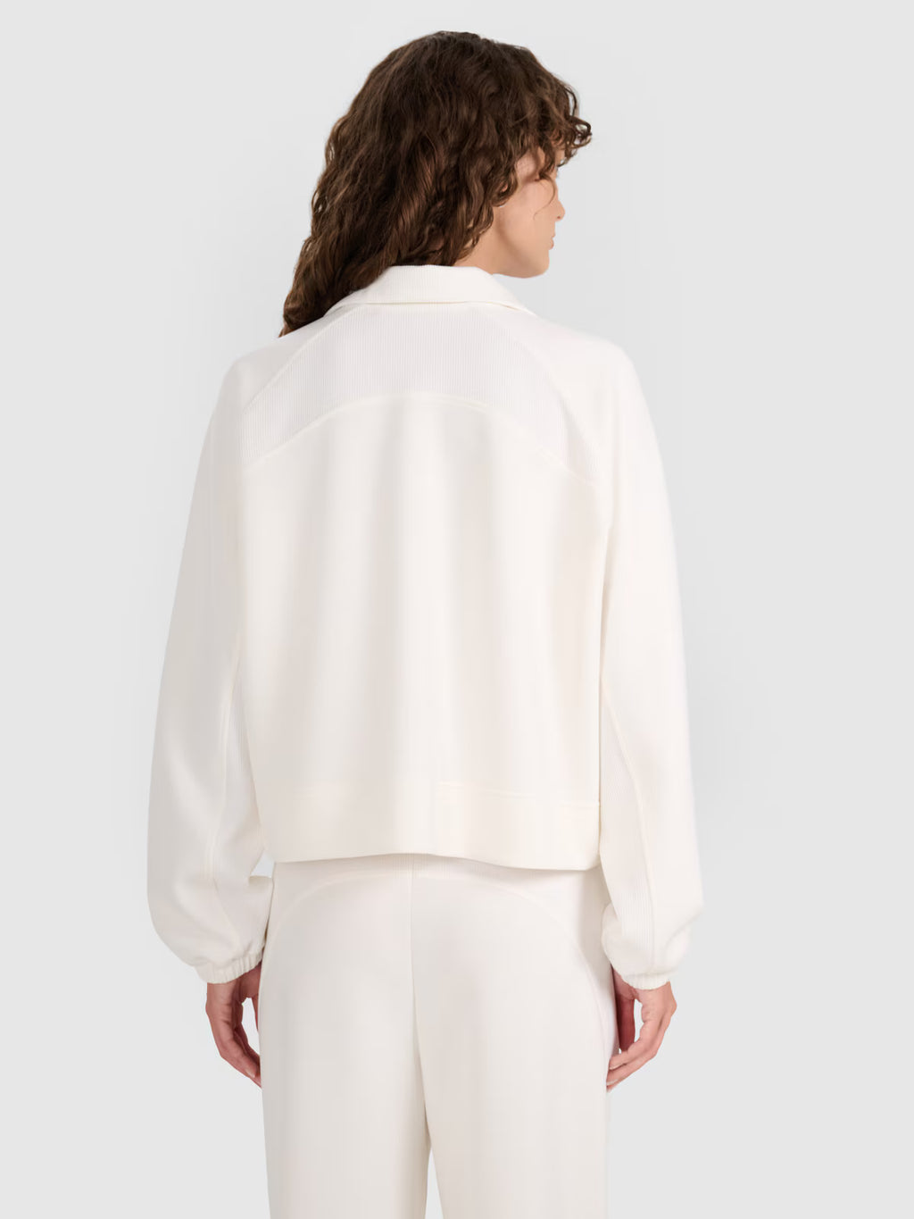 Bluza dresowa nierozpinana z modalem damska