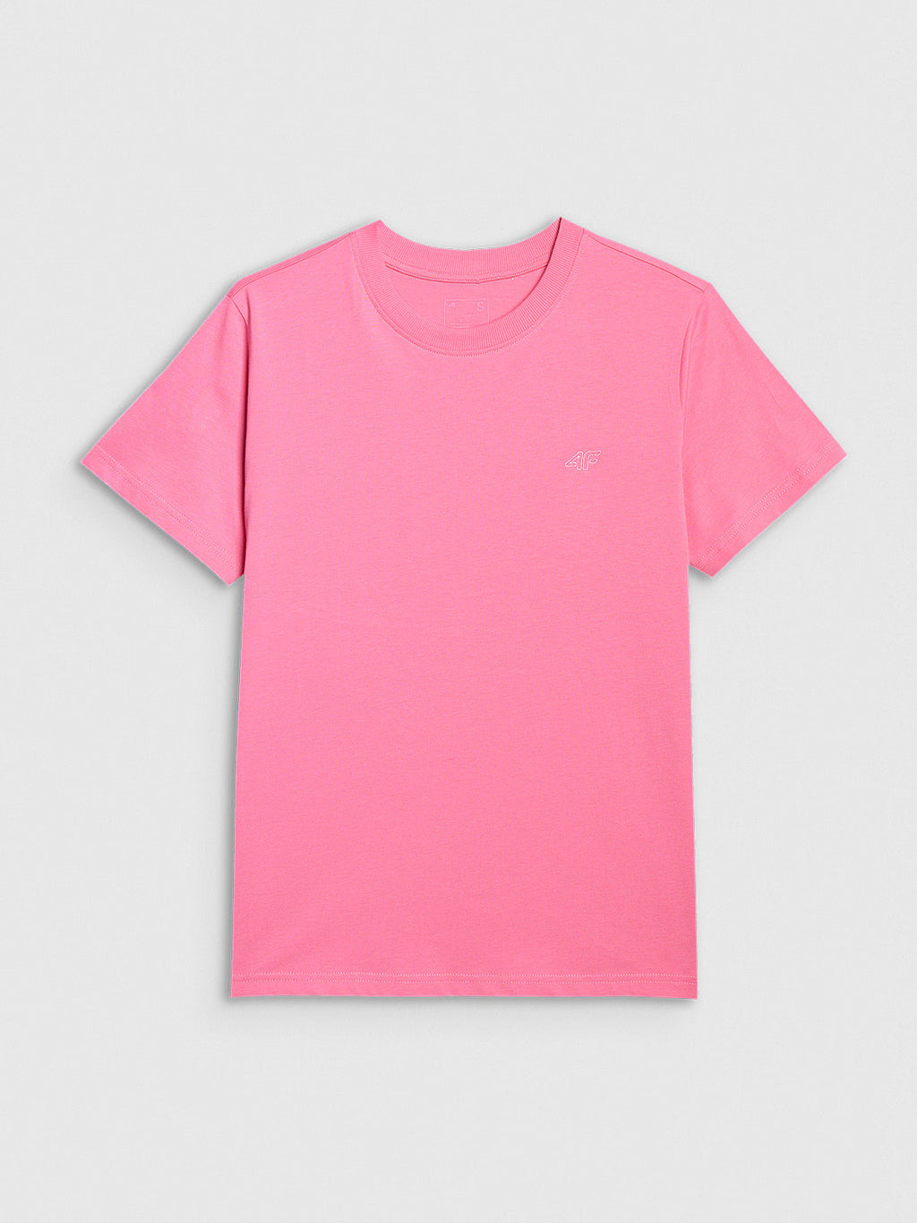 T-shirt regular gładki damski