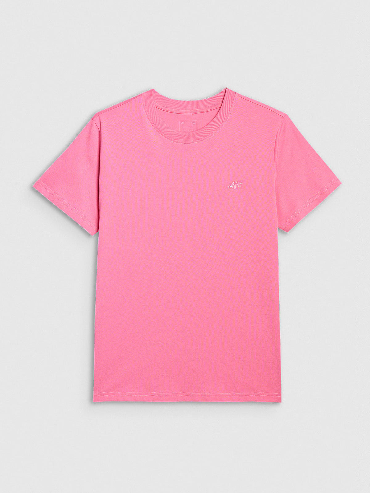 T-shirt regular gładki damski