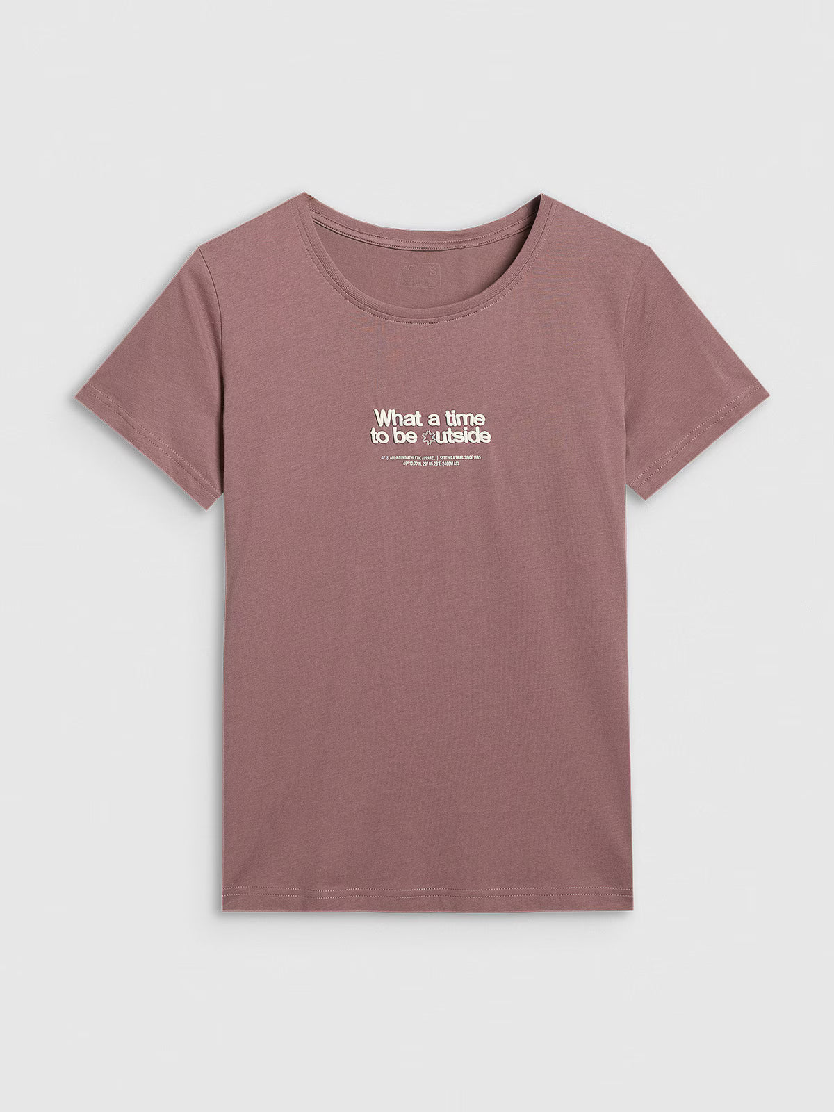 T-shirt regular z nadrukiem damski