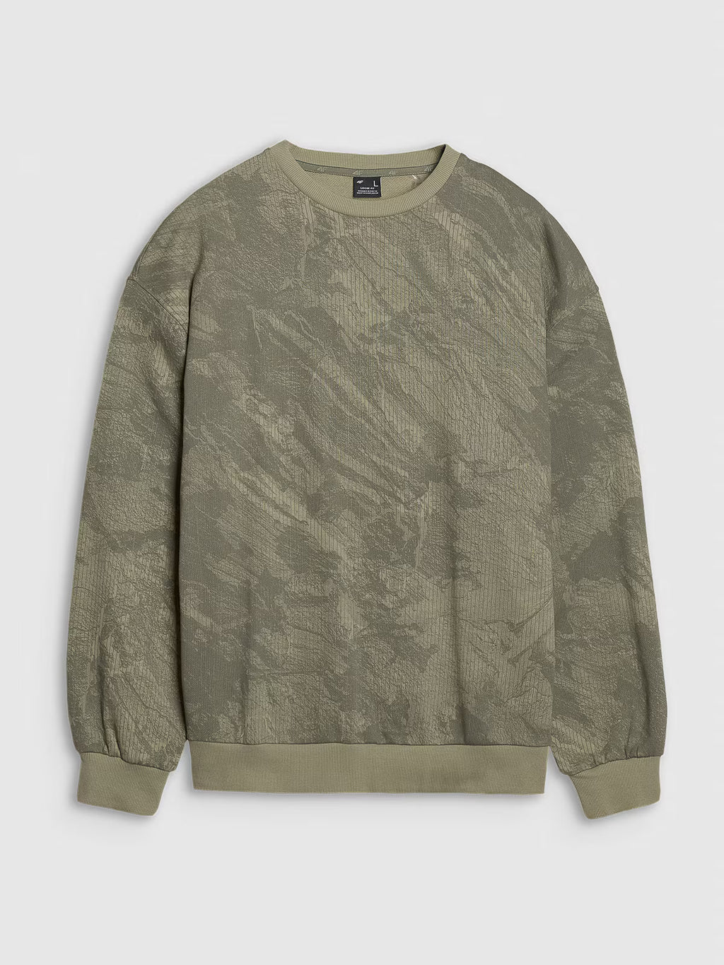 Bluza dresowa nierozpinana bez kaptura męska