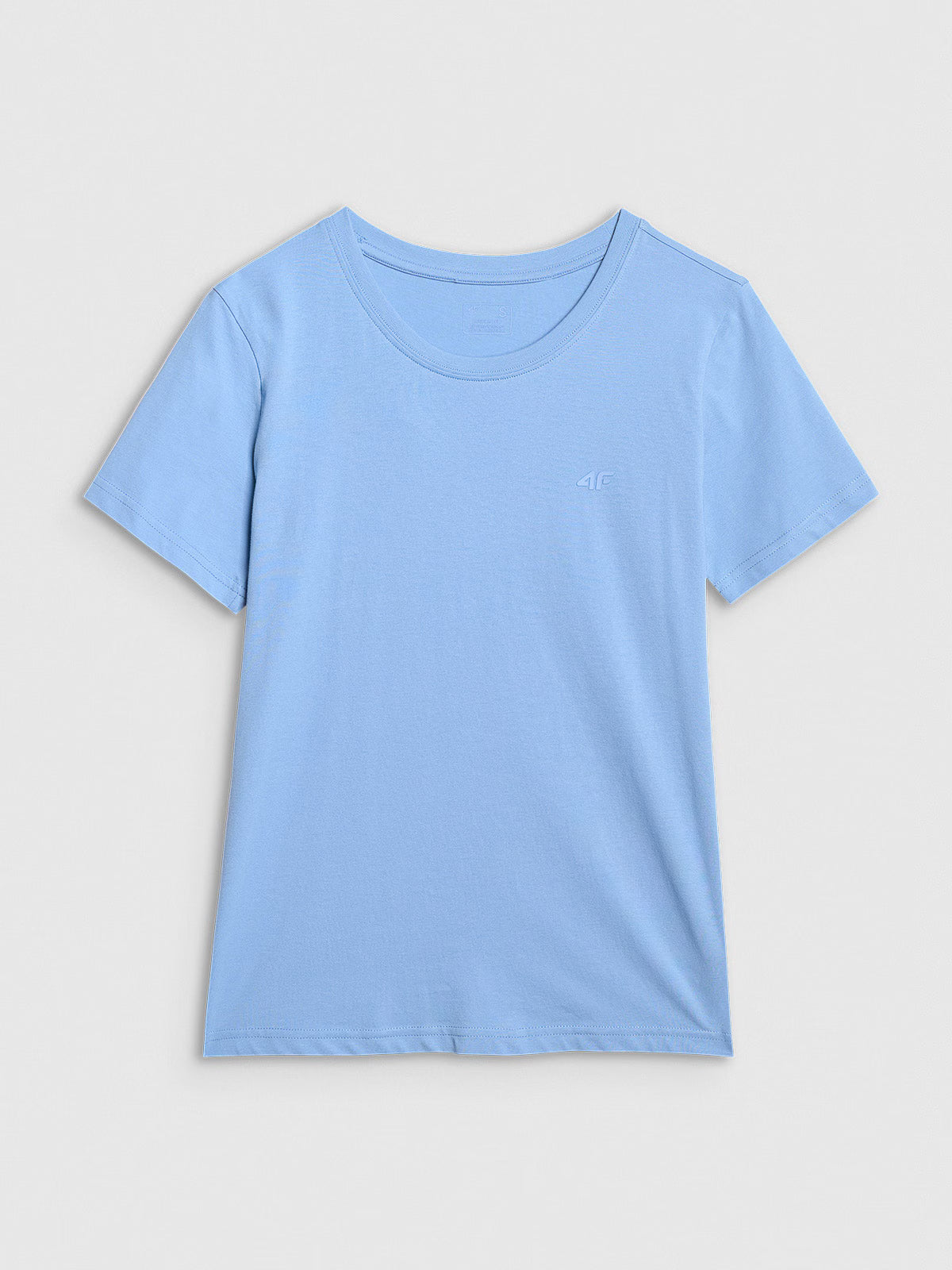 T-shirt regular gładki damski