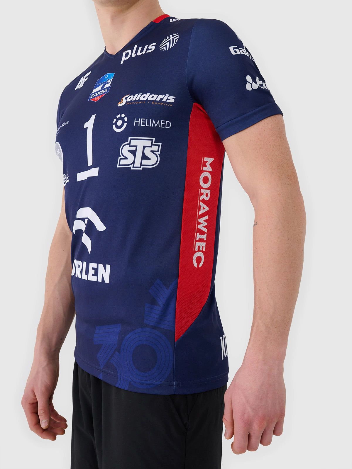 Koszulka meczowa replika domowa z sezonu 2024/25 męska 4F x Zaksa Kędzierzyn Koźle - Kurek