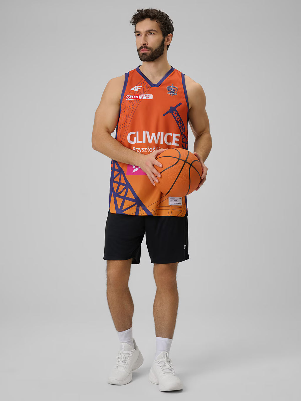 Koszulka meczowa replika domowa z sezonu 2025/26 męska 4F x GTK Gliwice