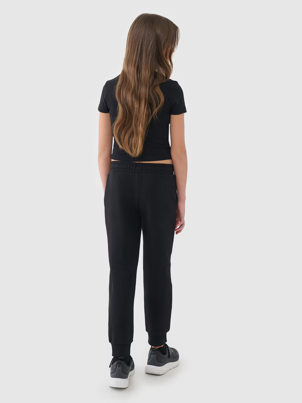 Spodnie dresowe joggery dziewczęce