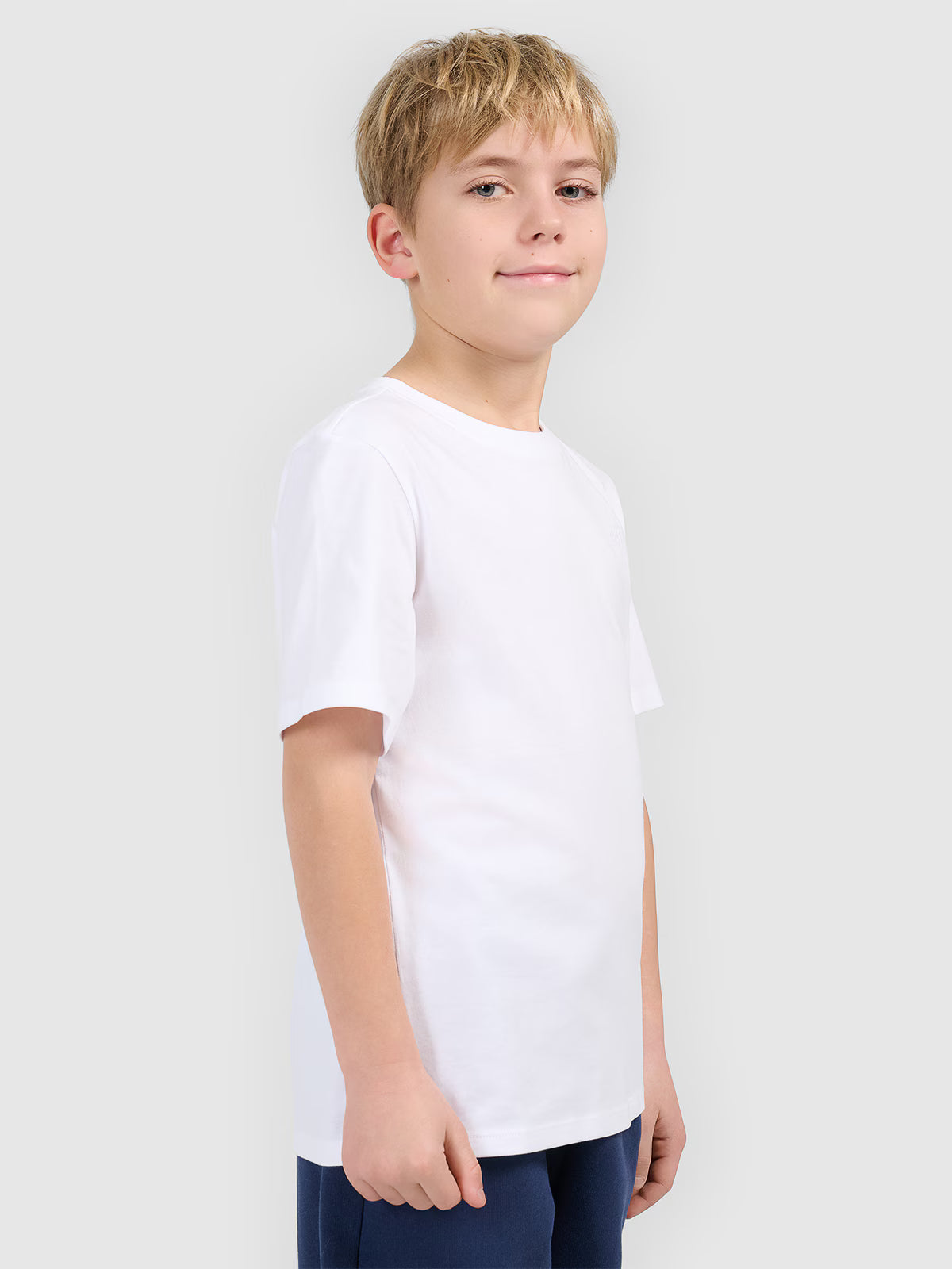T-shirt gładki chłopięcy