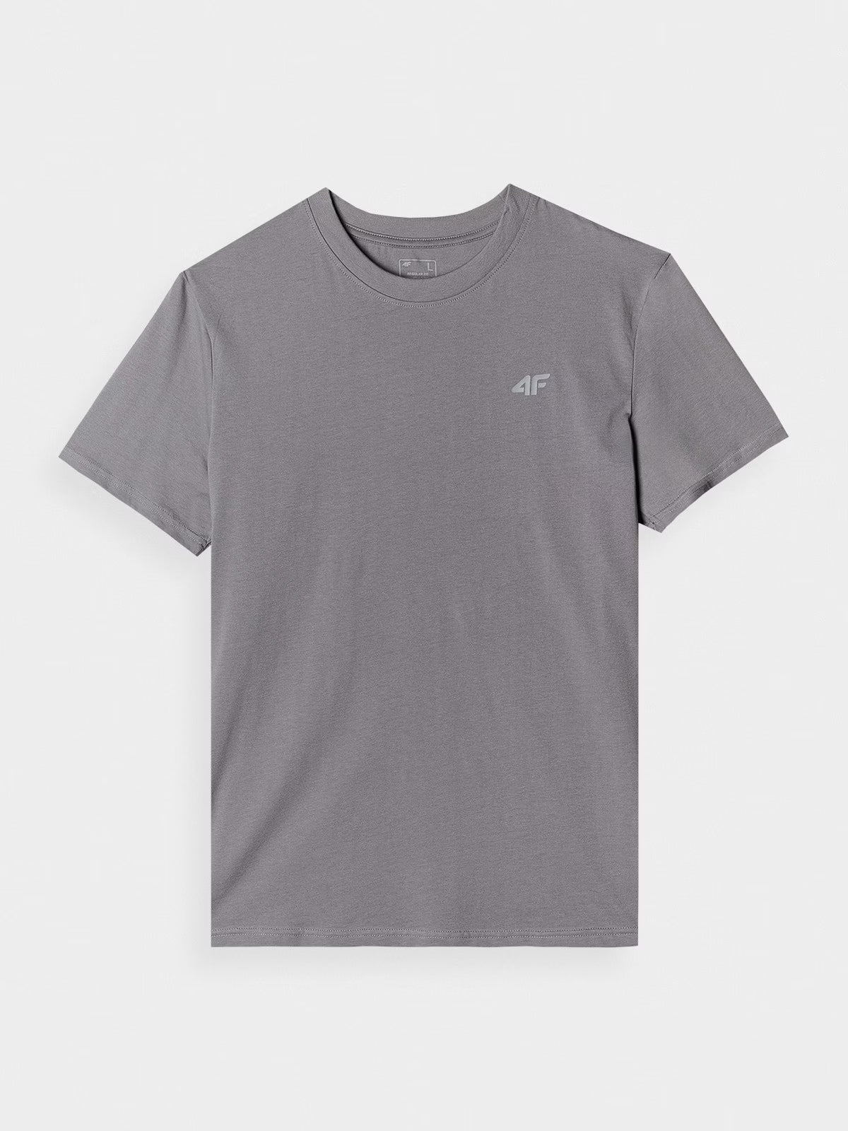T-shirt regular gładki męski