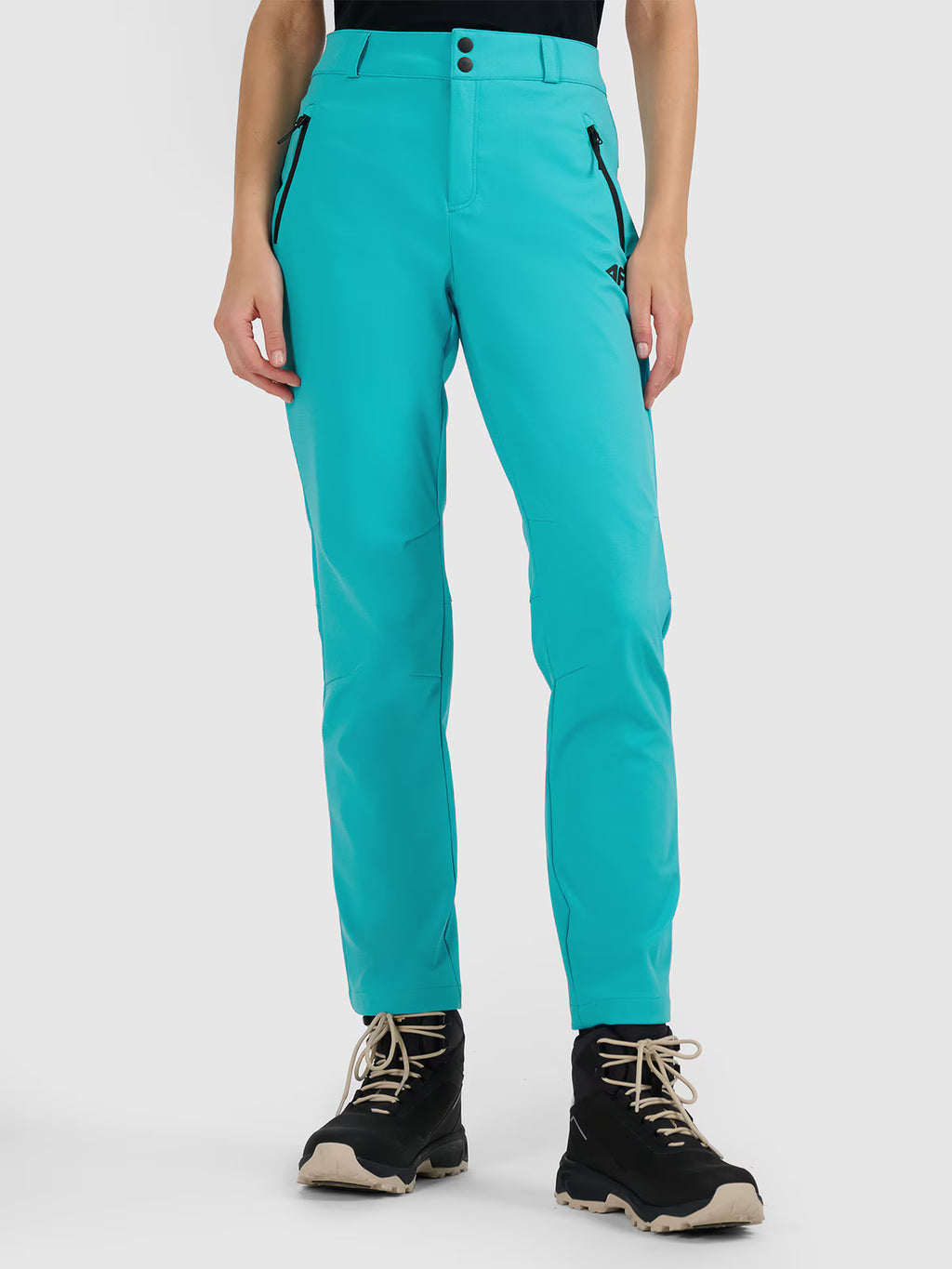 Spodnie trekkingowe softshell membrana 10000 damskie