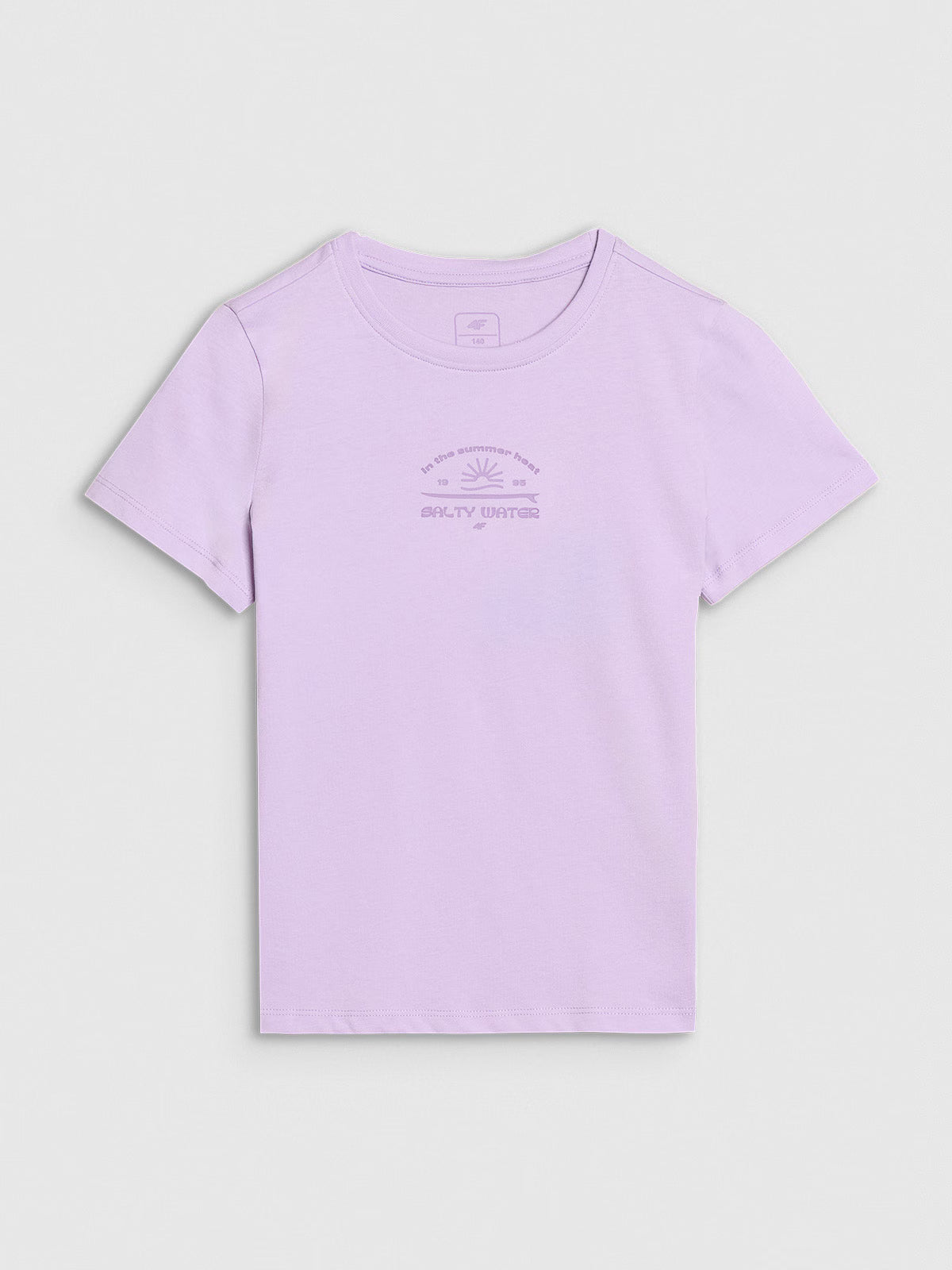 T-shirt regular z nadrukiem dziewczęcy