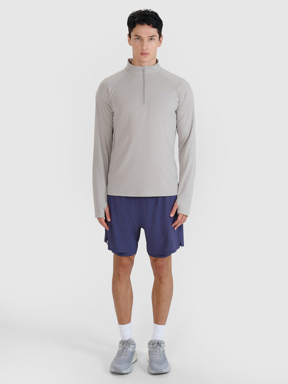 Longsleeve do biegania w terenie szybkoschnący męski