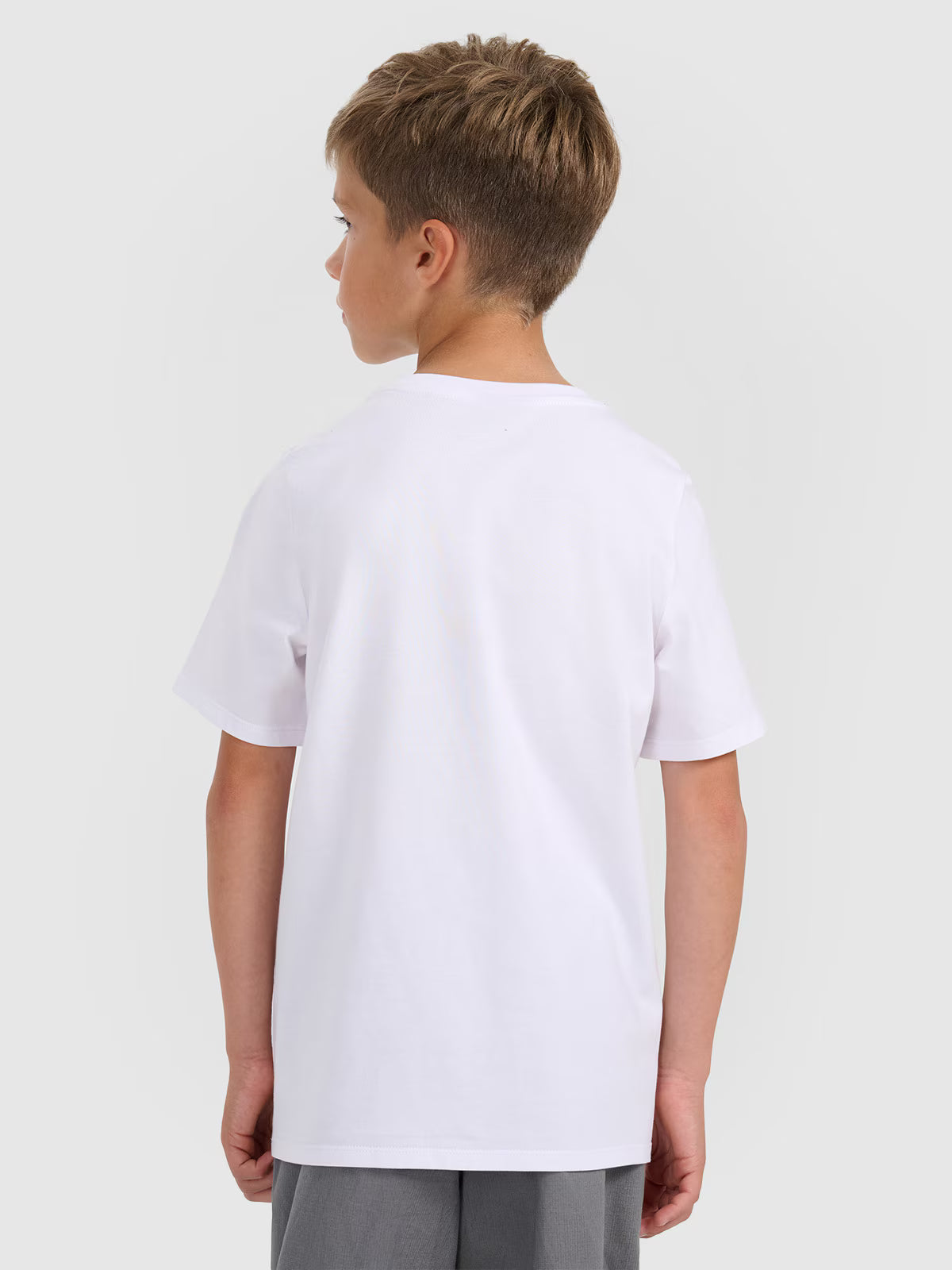 T-shirt regular z nadrukiem świątecznym chłopięcy