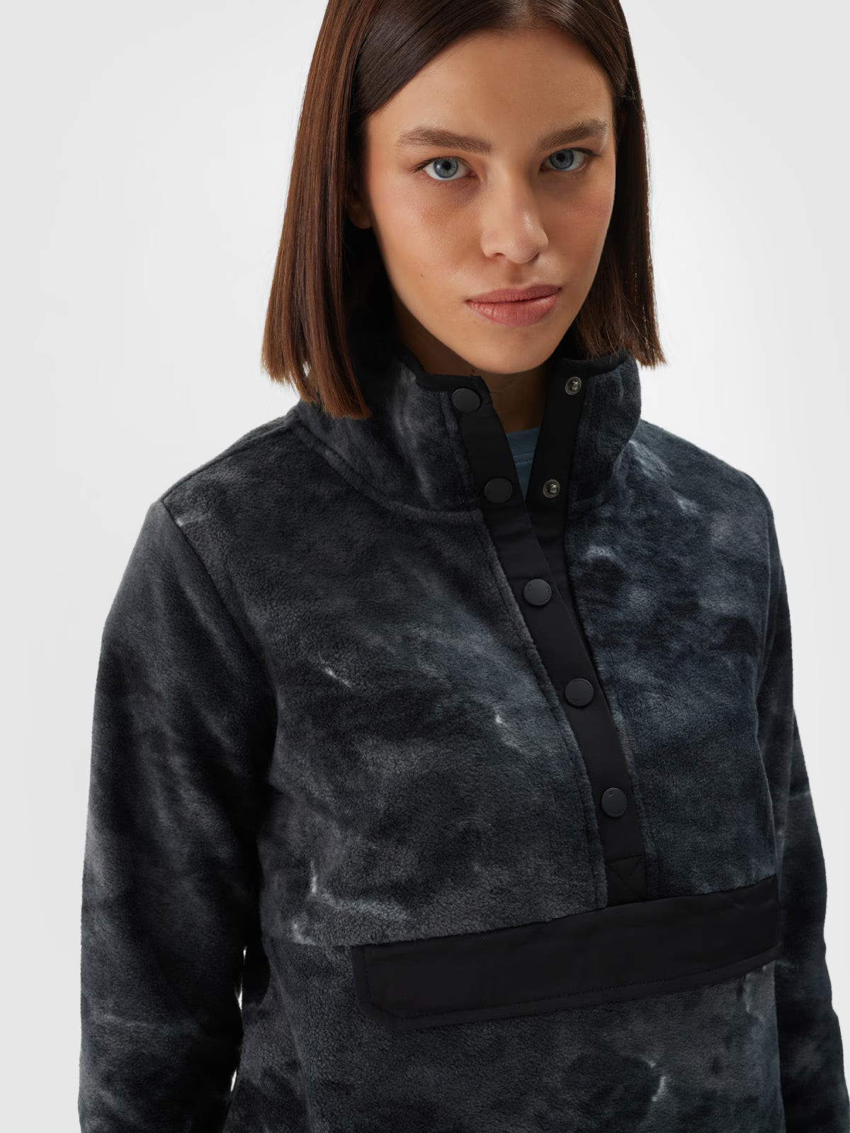 Polar ze stójką oversize damski