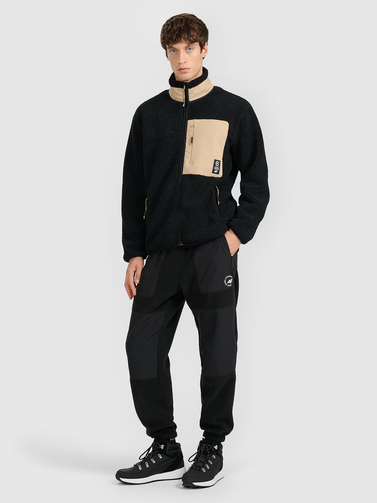 Polar sherpa regular ze stójką męski