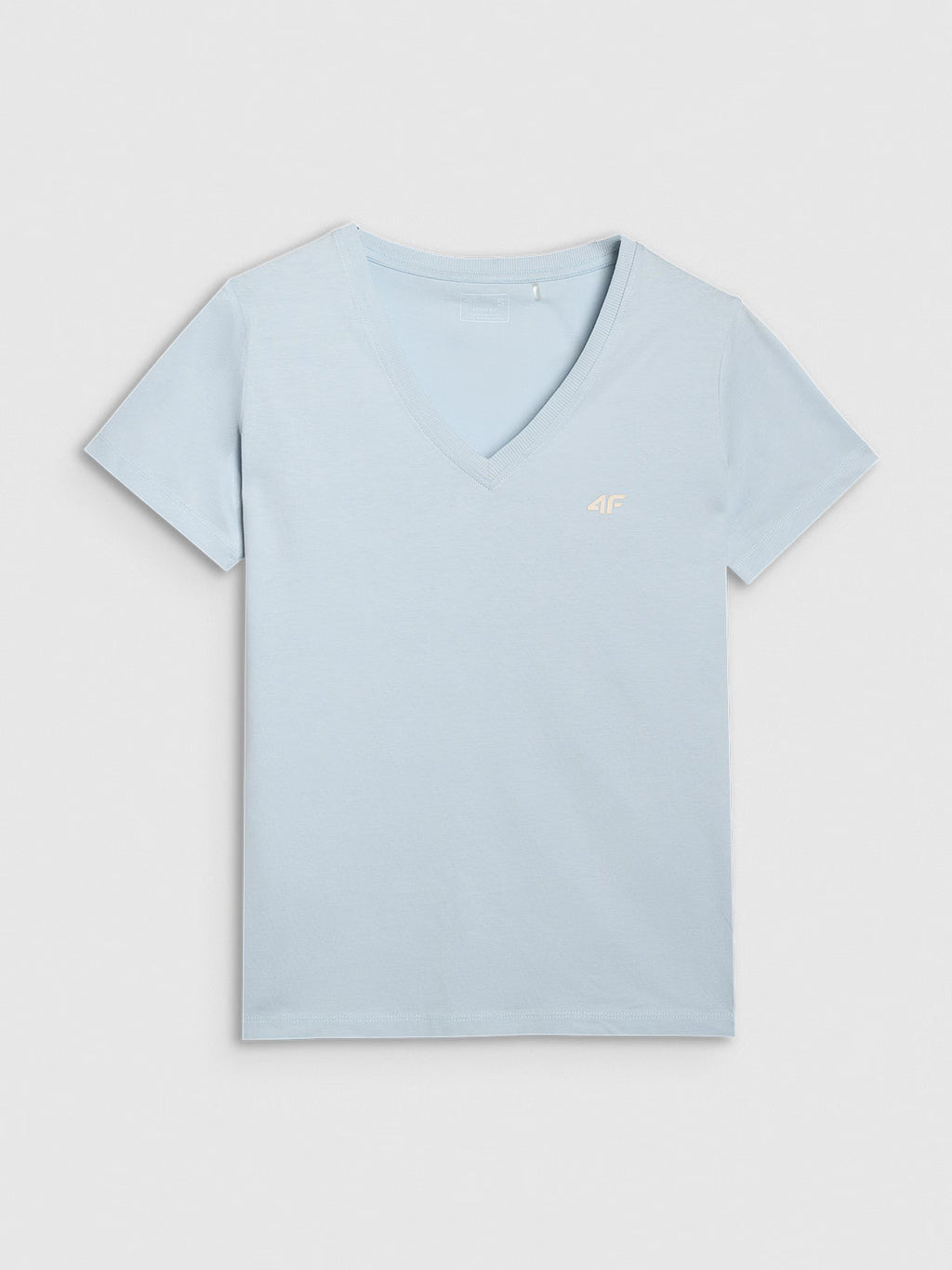 T-shirt oversize gładki damski